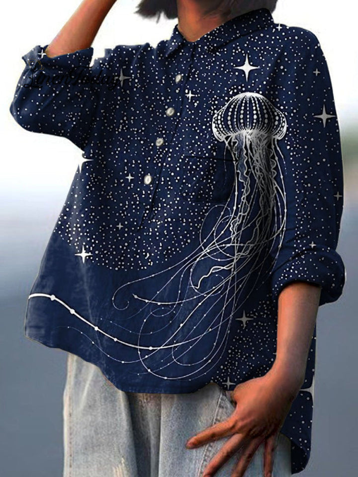 Marina | Starry Medusa Shirt