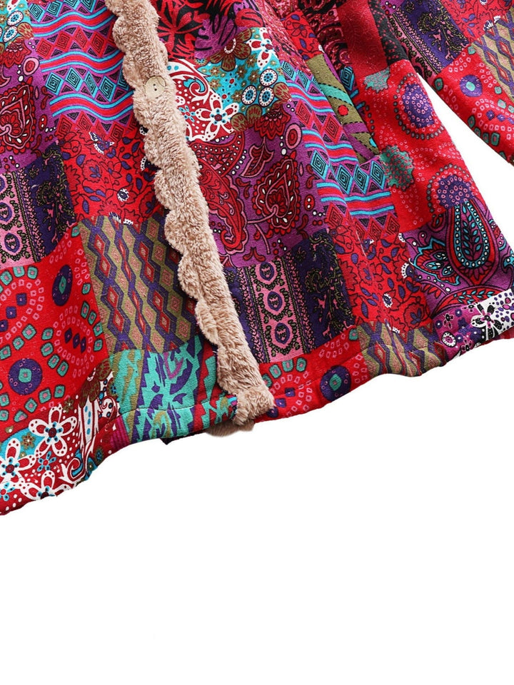 LYDIA™|PATCHWORK BOHO COAT