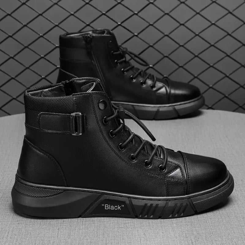 Jack I Men’s Leather Fleece-Lined Orthopaedic Chukka Boots