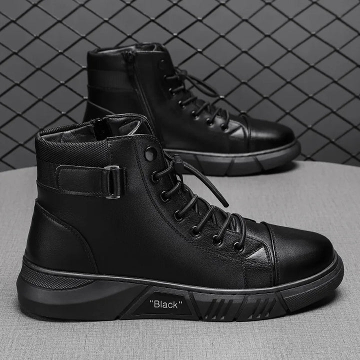 Jack I Men’s Leather Fleece-Lined Orthopaedic Chukka Boots