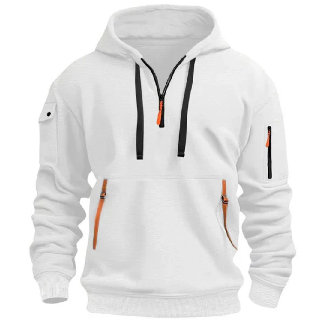 HARVEY | UltraSoft Tactical Hoodie with Zippered Pockets