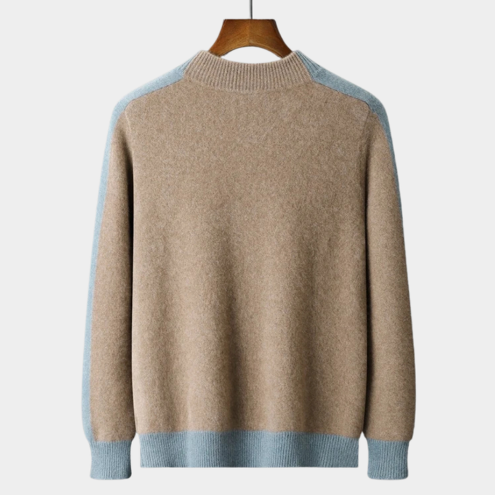 Pure Merino Wool Zip Sweater