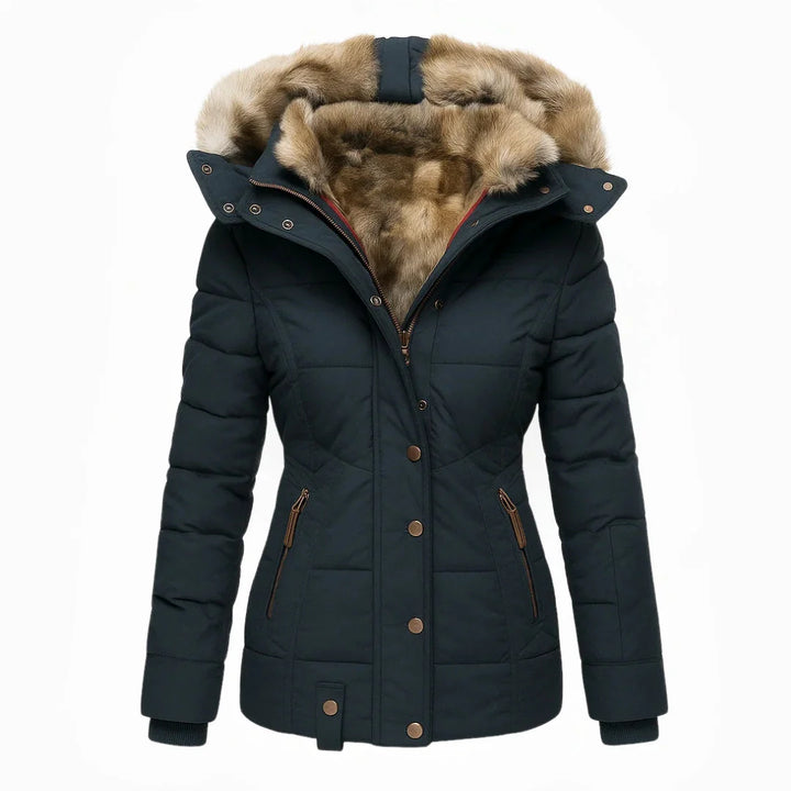 Anna | Winter coat with fur lining