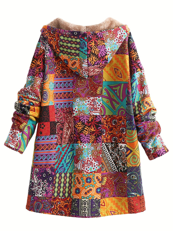 LYDIA™|PATCHWORK BOHO COAT
