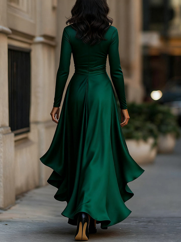 Sofia – Satin Maxi Dress