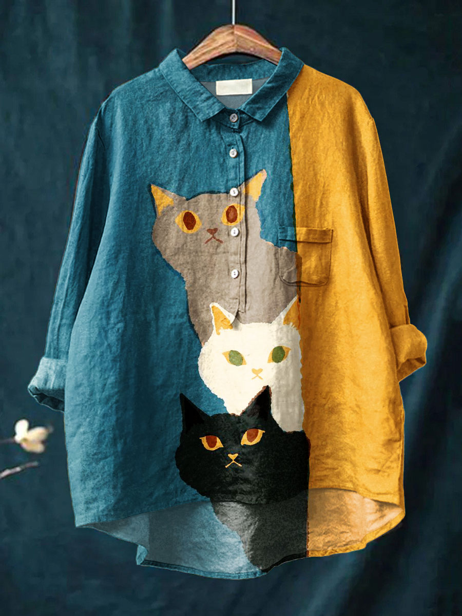 Nora | T-Shirt Trio of Cats