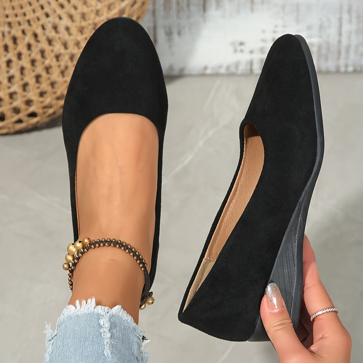 CHARLOTTE'™|COMFORT WEDGE BALLET FLAT