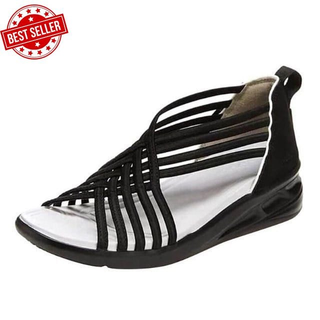 Lightweight, breathable orthopedic sandals with cushioning sole