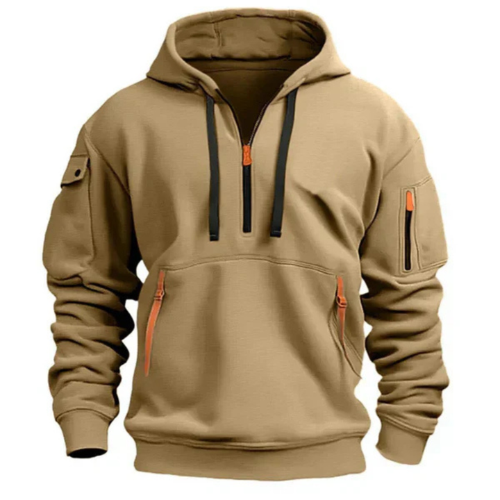 HARVEY | UltraSoft Tactical Hoodie with Zippered Pockets