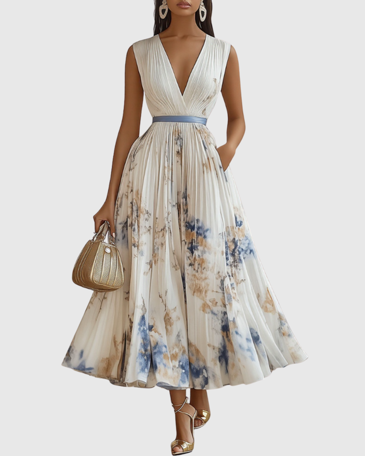 Rowella | Elegant Maxi Dress with Ruffle
