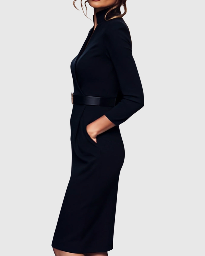 Claribel | Elegant Midi Dress