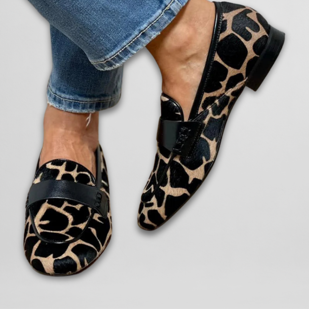 Noemi | Mocassino con Stampa Animale