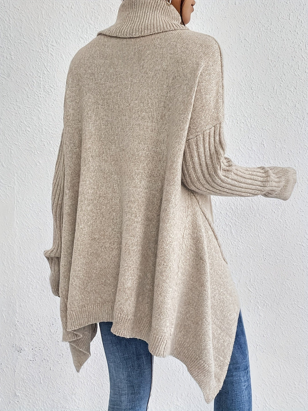 ODETTE™|Turtleneck Sweater Over