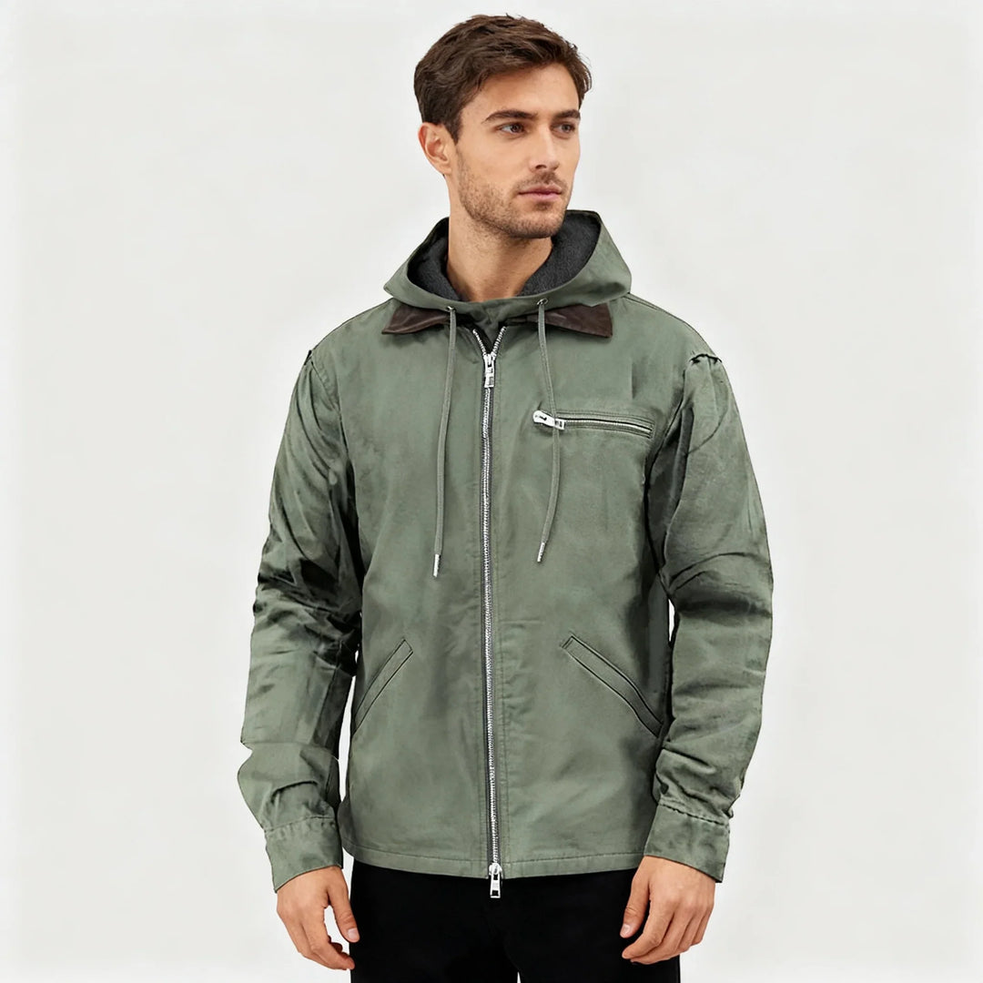 Caleb | Full Zip Sherpa Hoodie