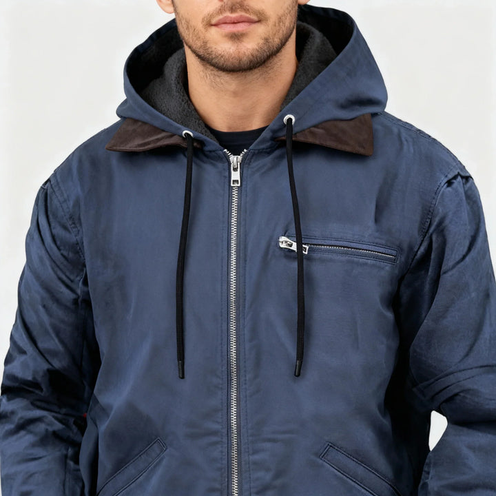Caleb | Full Zip Sherpa Hoodie