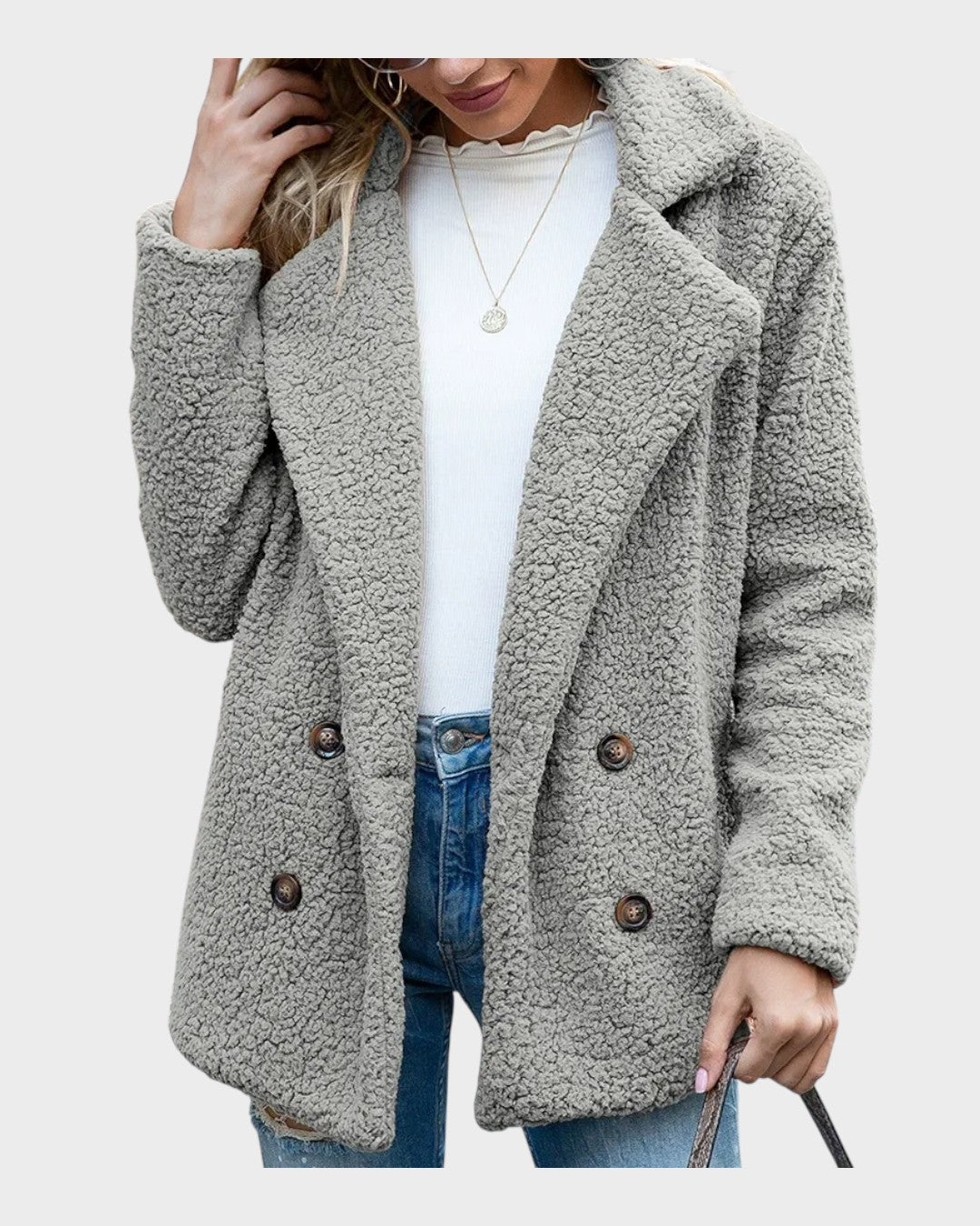 Aada™ I Teddy Coat