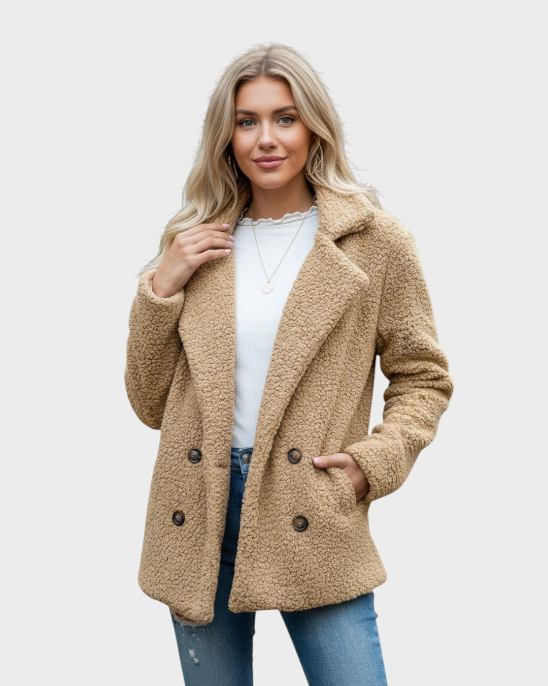 Aada™ I Teddy Coat