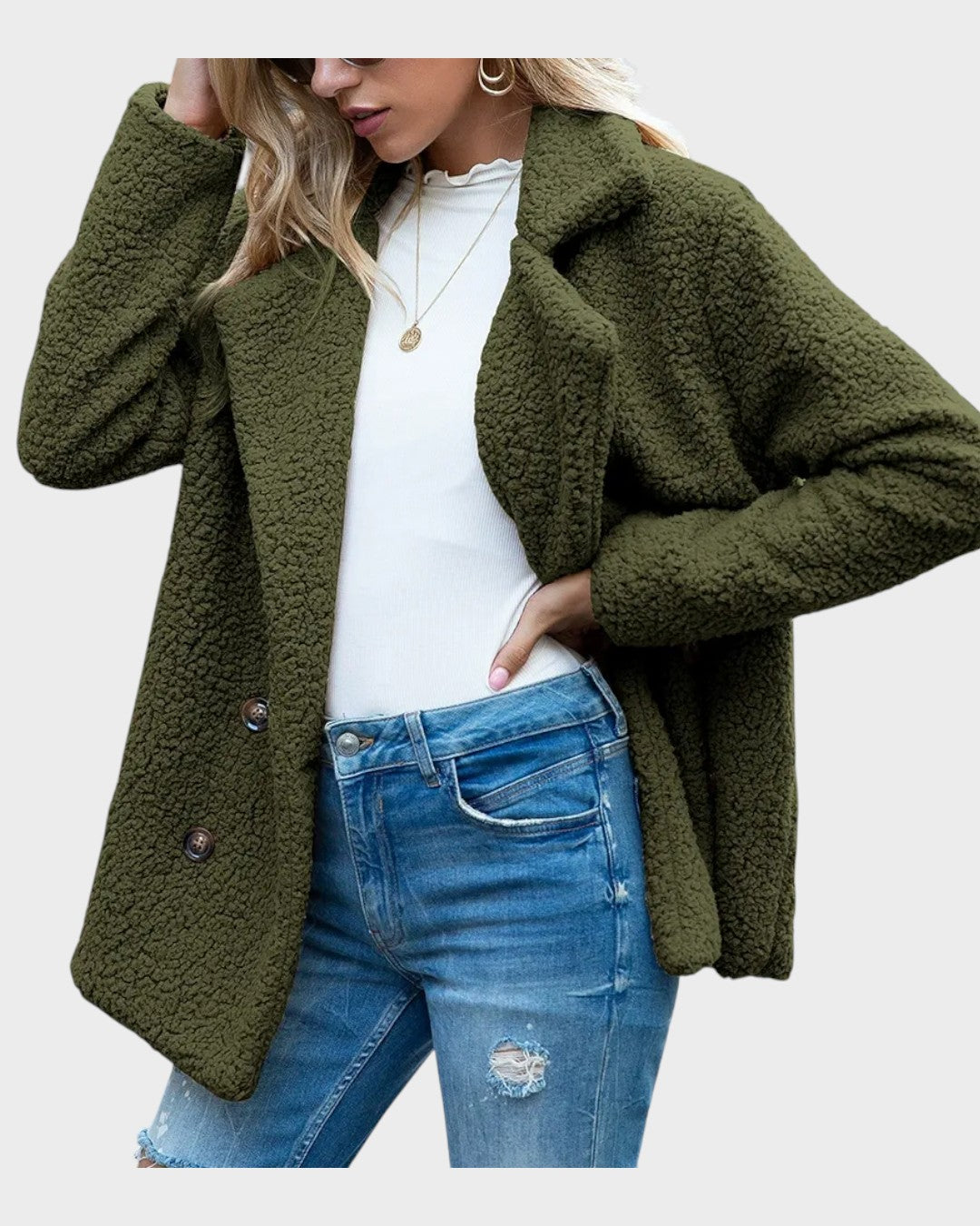 Aada™ I Teddy Coat