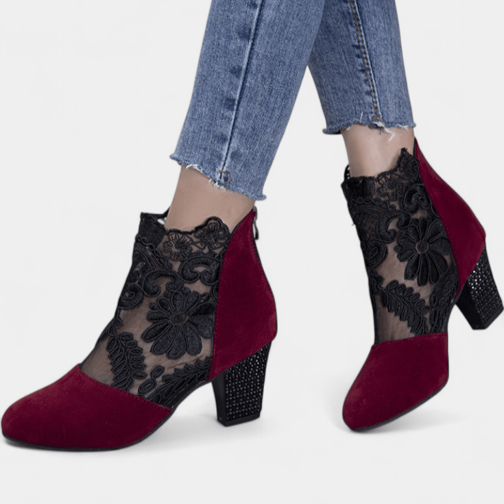 Charlotte™ | Elegant pumps with floral pattern