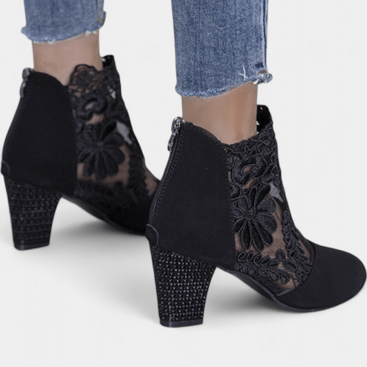 Charlotte™ | Elegant pumps with floral pattern