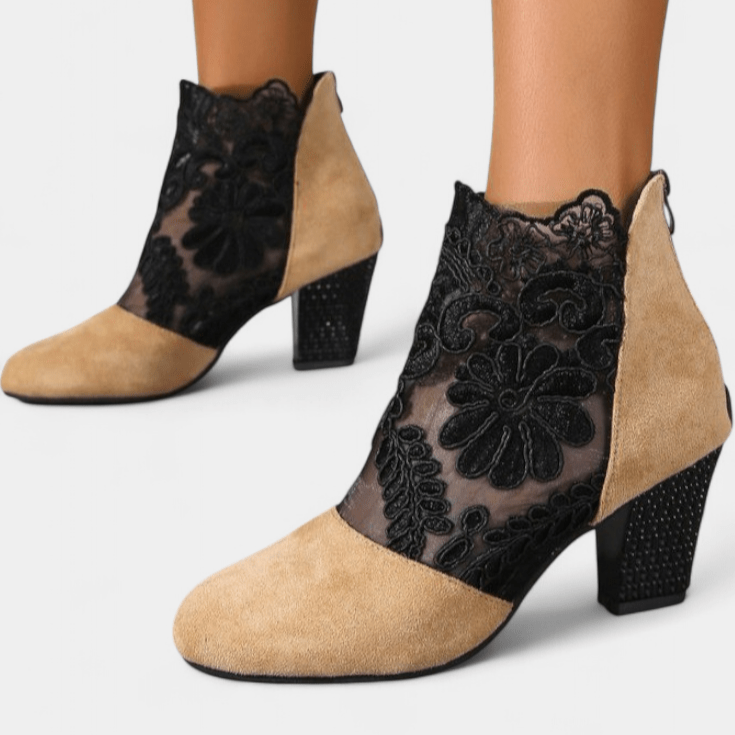 Charlotte™ | Elegant pumps with floral pattern