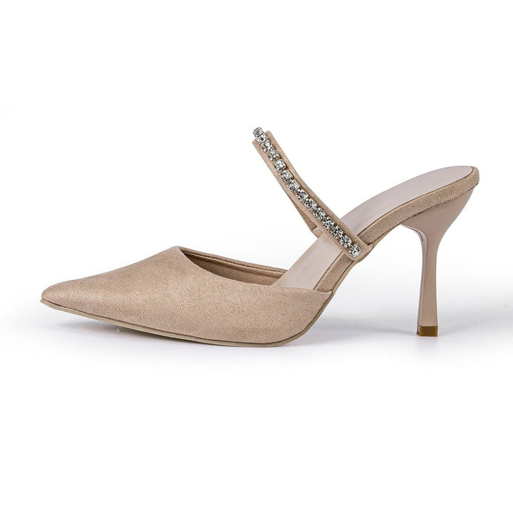 Alina | Rhinestone High Heels