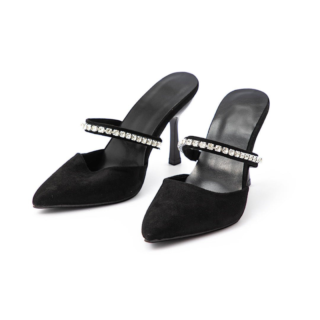 Alina | Rhinestone High Heels