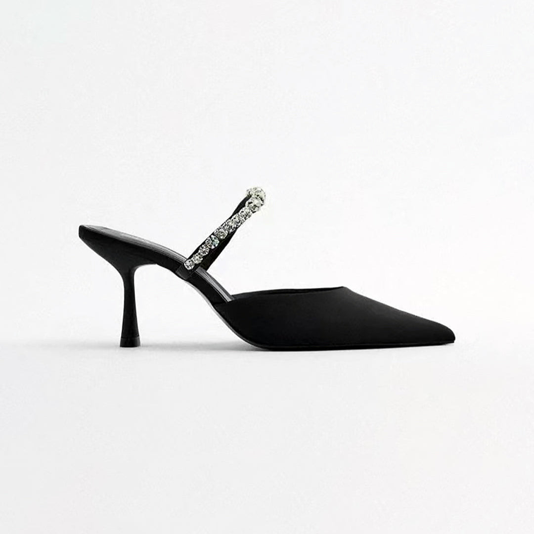 Alina | Rhinestone High Heels