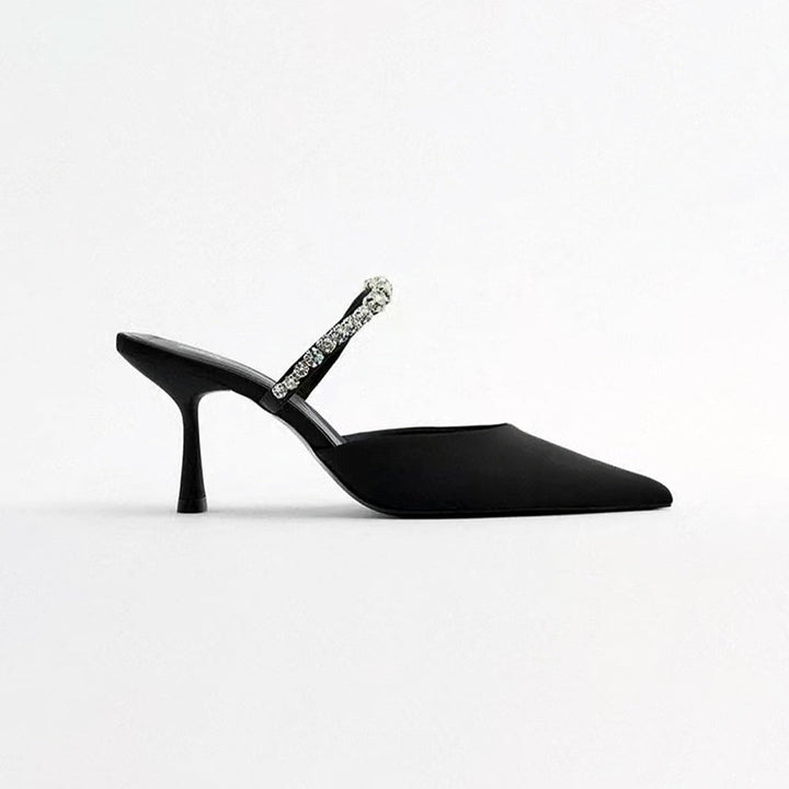 Alina | Rhinestone High Heels