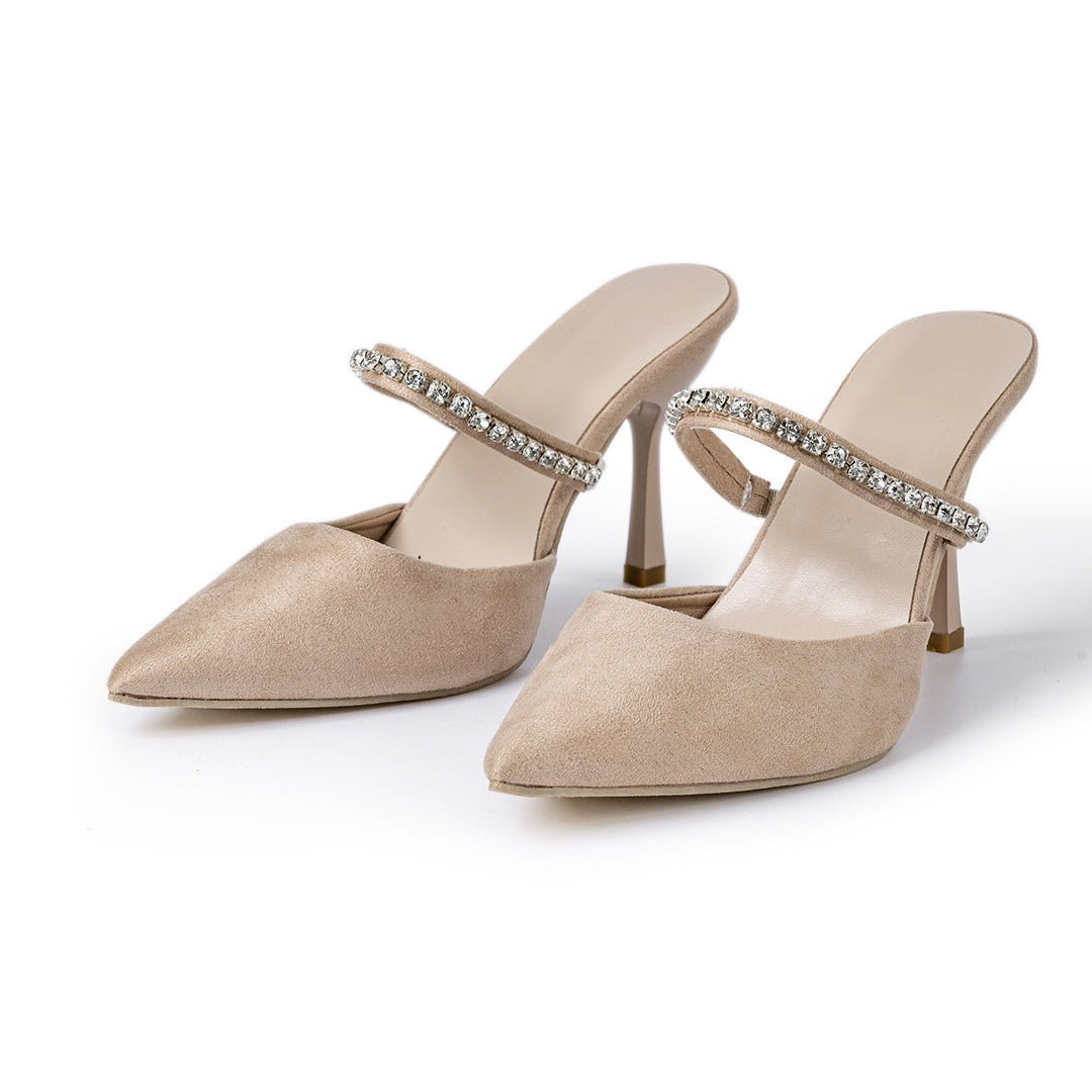 Alina | Rhinestone High Heels