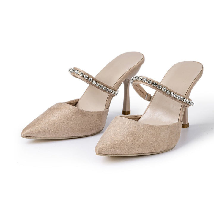 Alina | Rhinestone High Heels