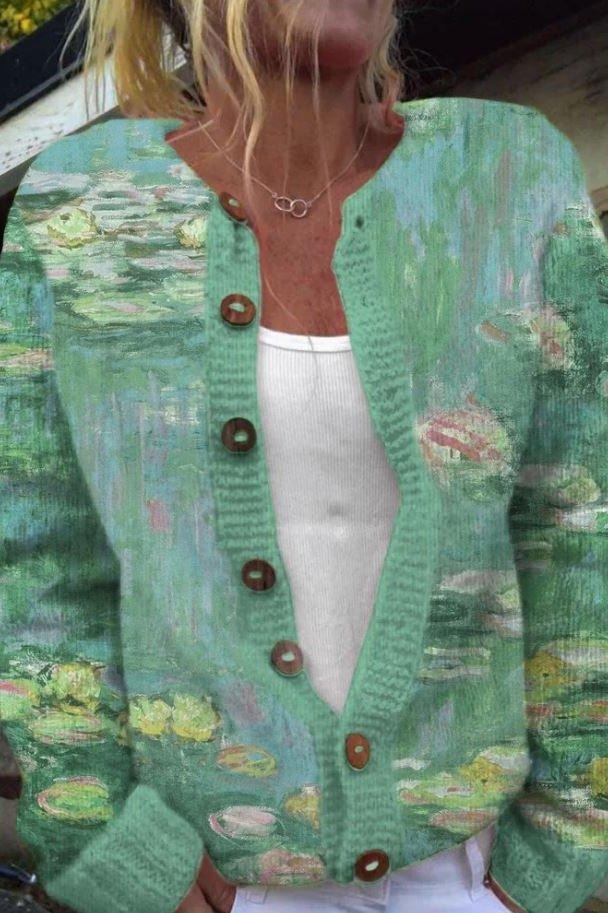 Anwen - Green Sweater