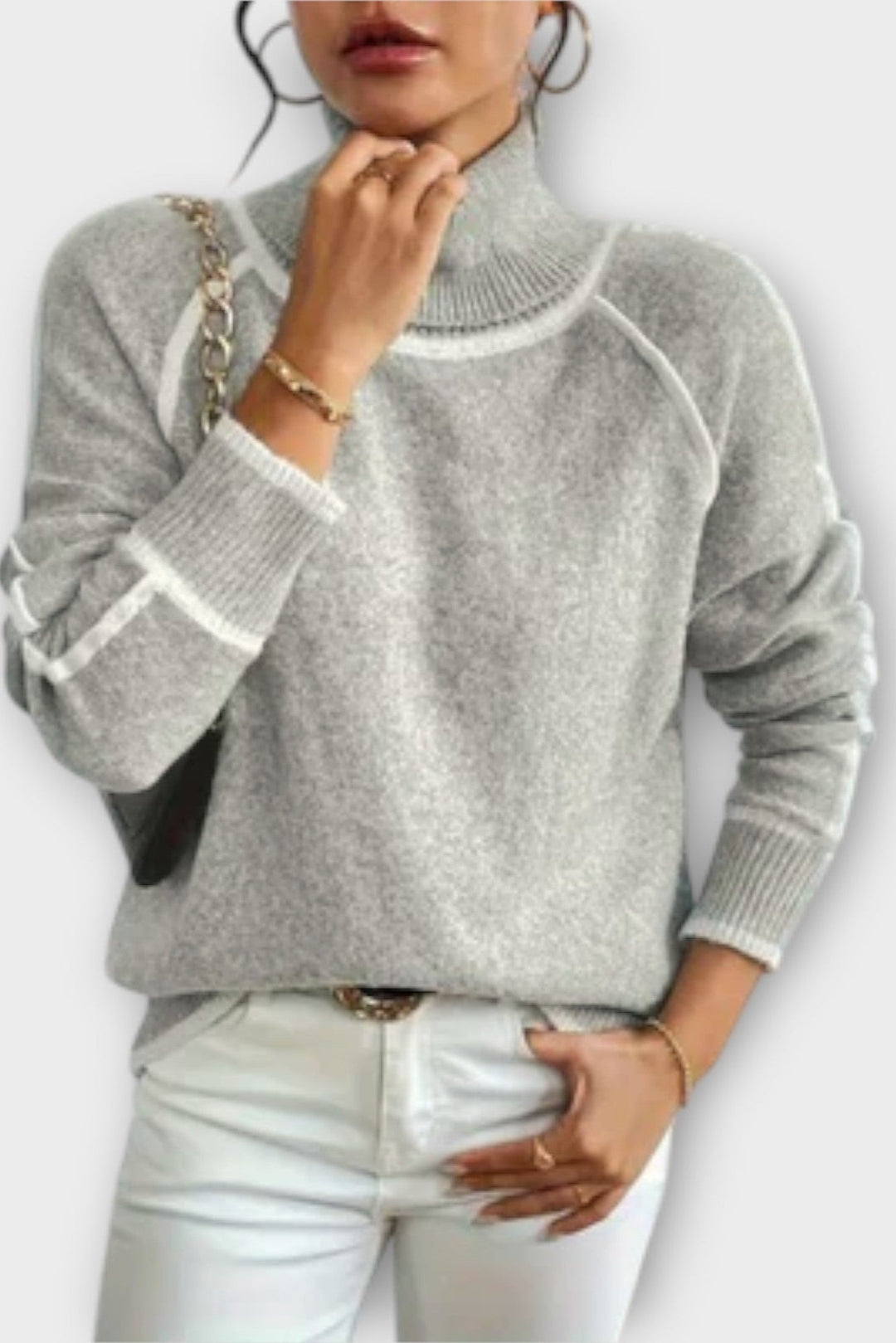 Aurora™ Sweater with High Collar