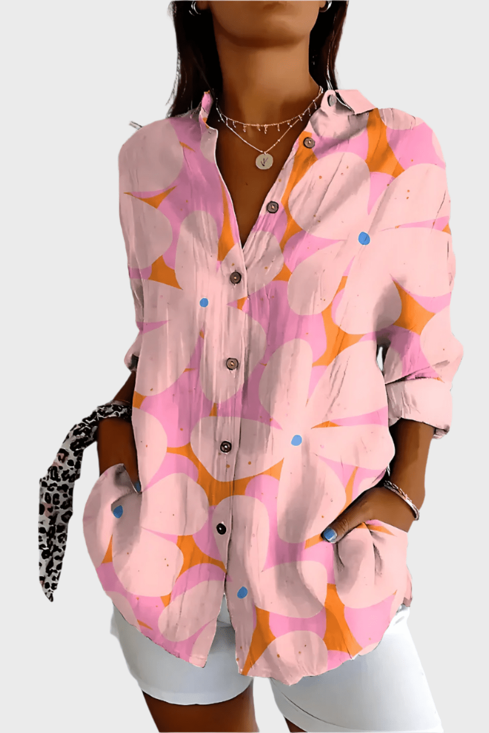 Cotton Floral Shirt