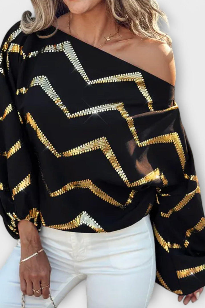 Bianca - Luxurious spring blouse