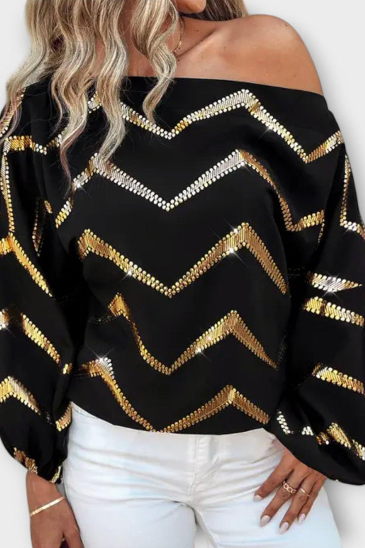 Bianca - Luxurious spring blouse