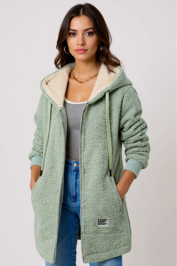 Birgitta™ | Elegant women's fleece sweater