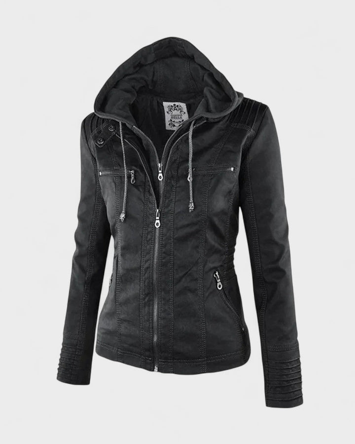 Klára™ | Premium Leather Jacket