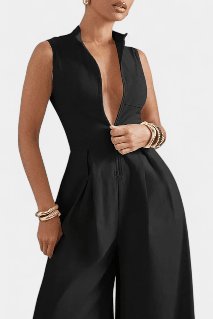 White women's jumpsuit