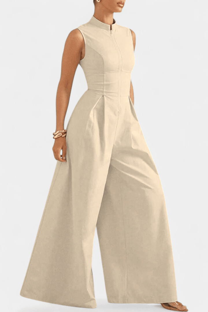 White women's jumpsuit