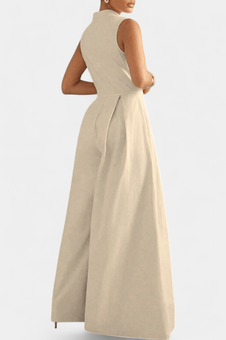 White women's jumpsuit
