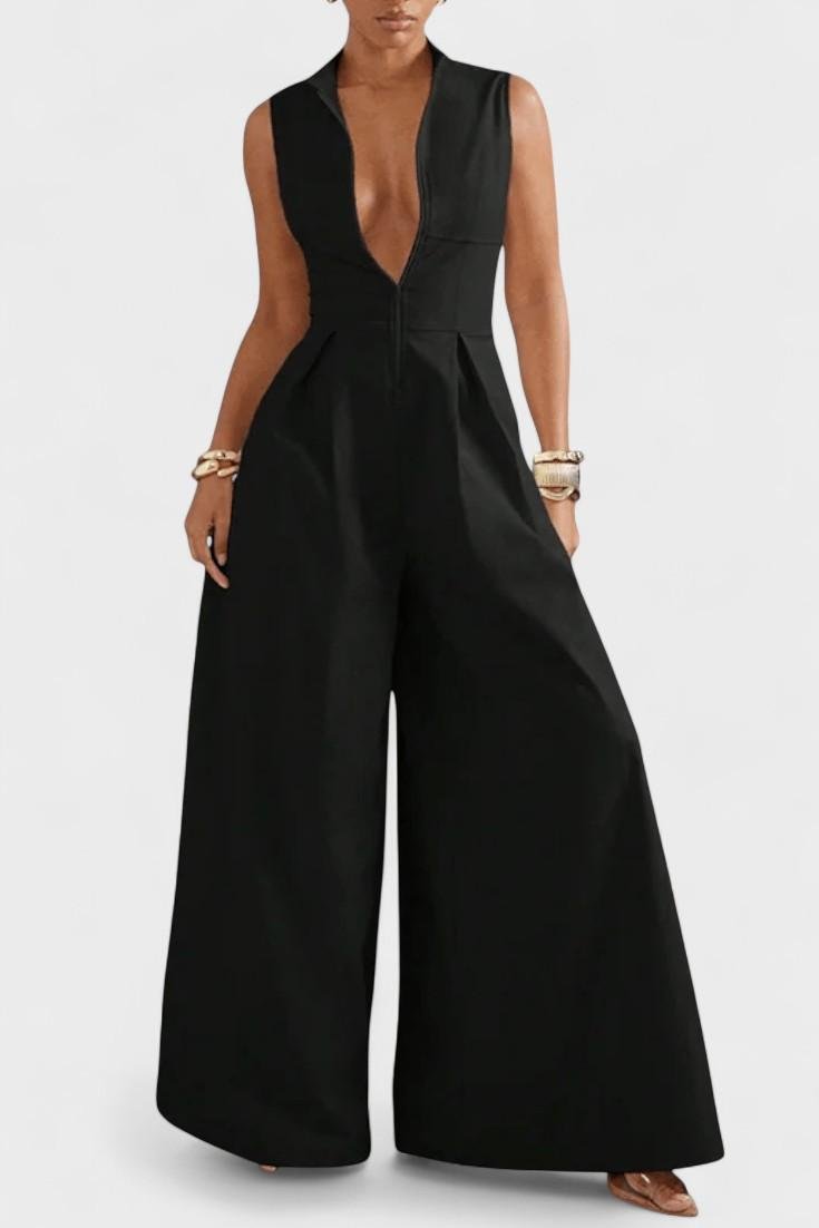 White women's jumpsuit