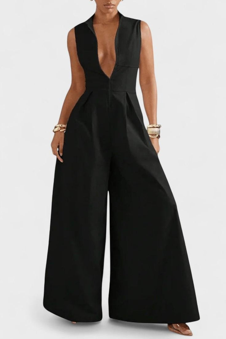 White women's jumpsuit