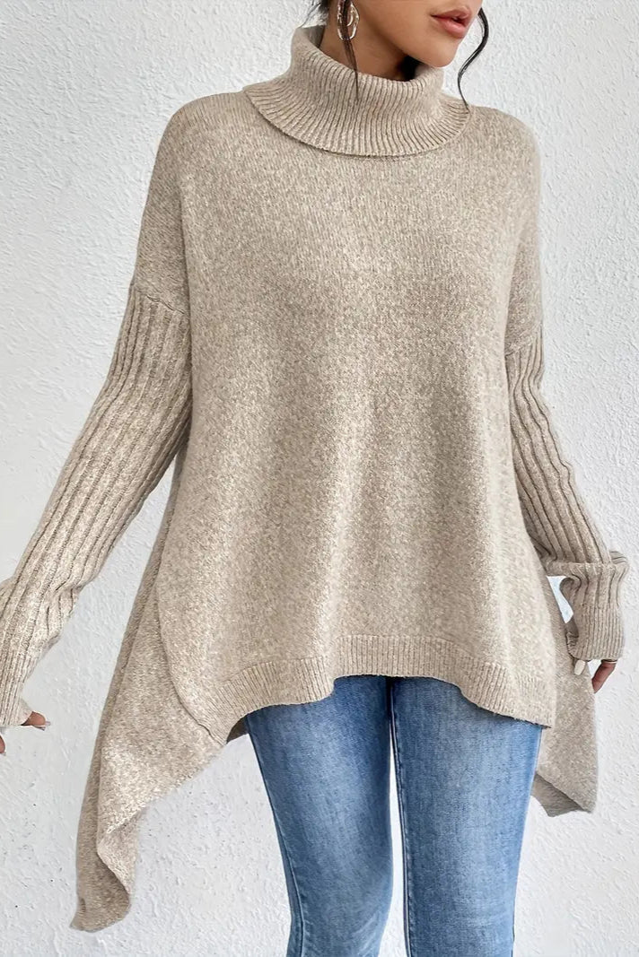 Brigitte™ long sweater – Stylish & timeless
