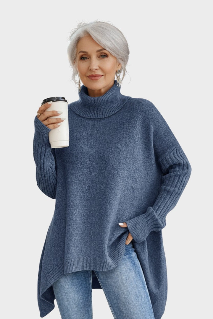 Brigitte™ Long Sweater – Classic and Elegant