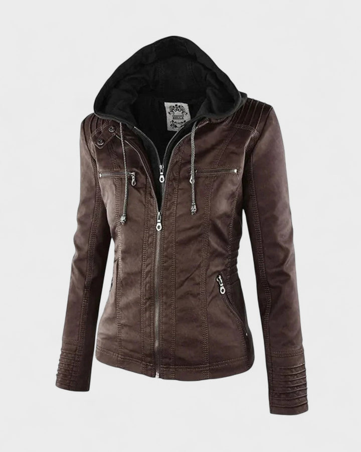 Klára™ | Premium Leather Jacket