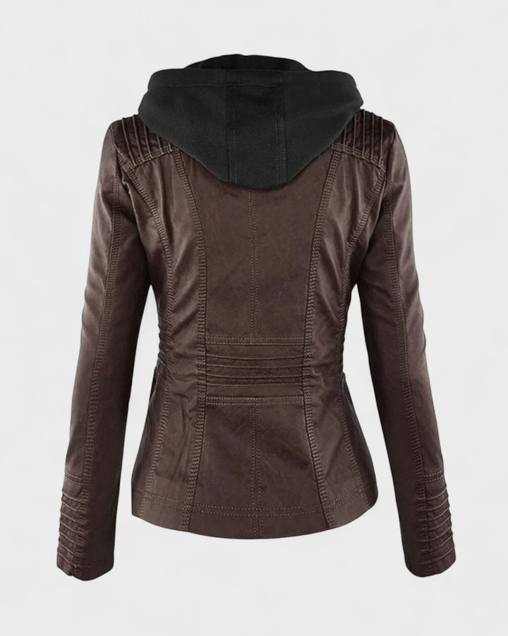 Klára™ | Premium Leather Jacket