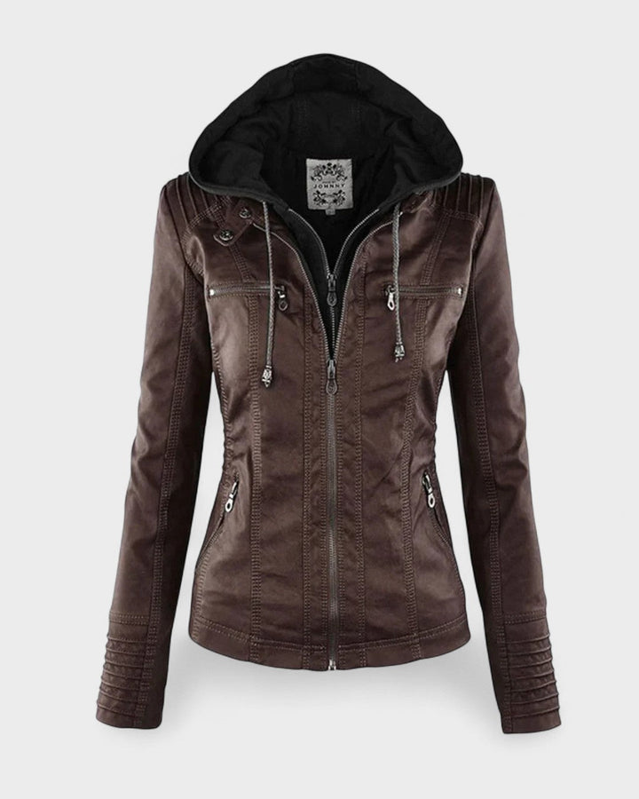 Klára™ | Premium Leather Jacket