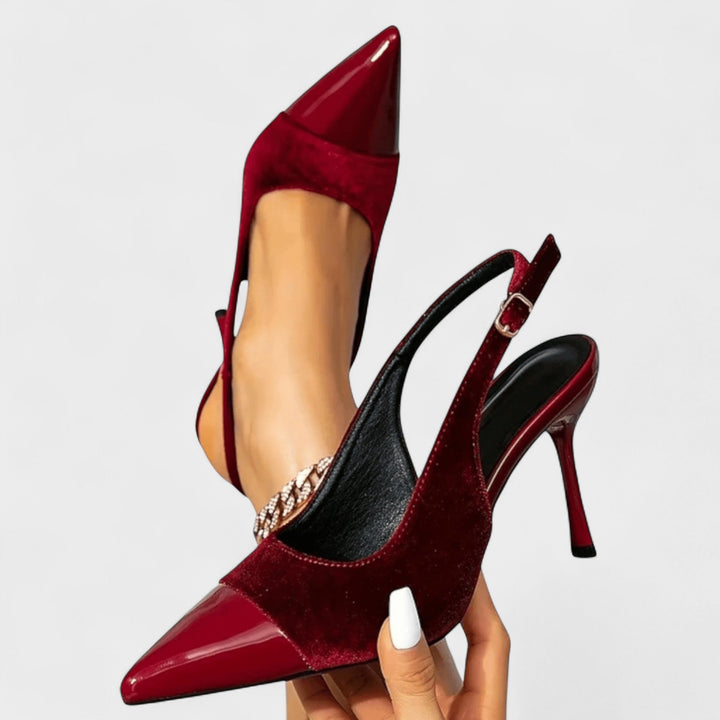 Candice | Velvet High Heels