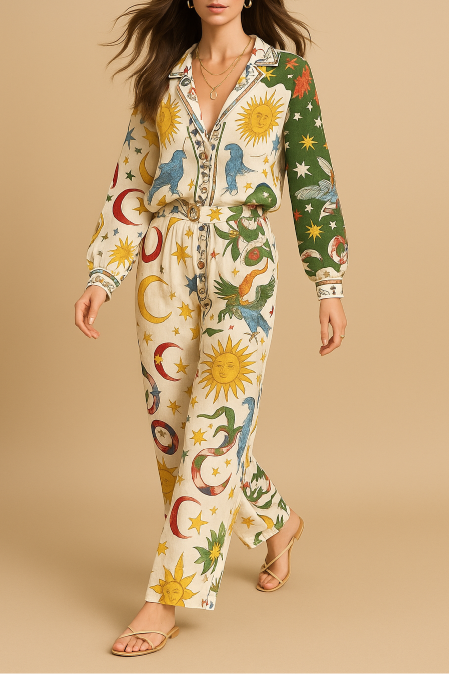Victoria Set | Comfortable Pants + Loose Shirt